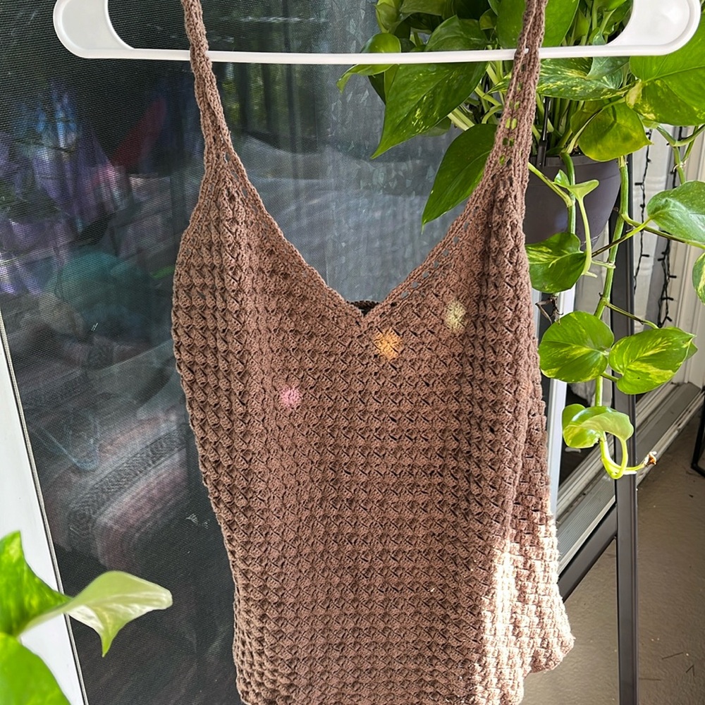 Vintage Medium Ralph Lauren Crochet